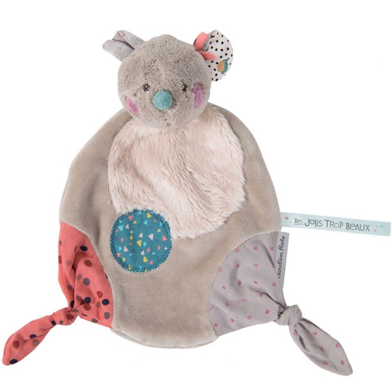  the jolis trop beaux baby comforter mouse 
